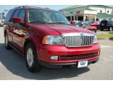 2006 Vivid Red Metallic Lincoln Navigator Luxury #11015624