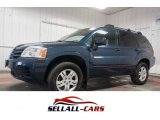 2004 Torched Steel Blue Pearl Mitsubishi Endeavor LS AWD #110251045