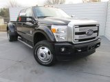 2016 Shadow Black Ford F350 Super Duty Platinum Crew Cab 4x4 DRW #110275999