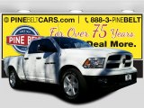 2012 Bright White Dodge Ram 1500 SLT Quad Cab #110275740