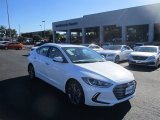 2017 White Hyundai Elantra Limited #110315871