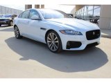 Glacier White Jaguar XF in 2016