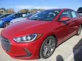 2017 Hyundai Elantra Red