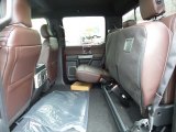 2016 Ford F150 Platinum SuperCrew 4x4 Rear Seat