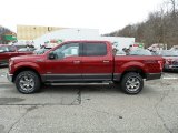 2016 Ruby Red Ford F150 XLT SuperCrew 4x4 #110371123