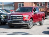 2016 Ruby Red Ford F150 Lariat SuperCrew 4x4 #110396666