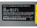 2016 Hardtop Color Code for Moonwalk Gray Metallic - Color Code: B71