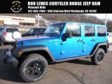 2016 Hydro Blue Pearl Jeep Wrangler Unlimited Sport 4x4 #110419852