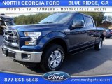 2016 Blue Jeans Ford F150 XLT SuperCrew 4x4 #110419408