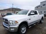 2012 Bright White Dodge Ram 2500 HD Laramie Mega Cab 4x4 #110419763