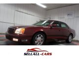 2002 Crimson Pearl Cadillac DeVille DTS #110455079