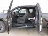 2016 Toyota Tacoma TRD Sport Access Cab Black Interior