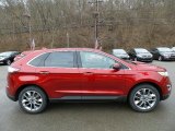 Ruby Red Metallic Ford Edge in 2015