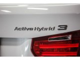 2015 BMW 3 Series ActiveHybrid 3 Marks and Logos