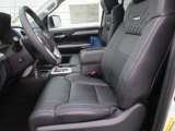 2016 Toyota Tundra Platinum CrewMax Black Interior
