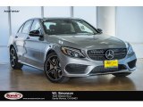 2016 Palladium Silver Metallic Mercedes-Benz C 450 AMG Sedan #110495081