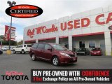 2014 Salsa Red Pearl Toyota Sienna LE #110524120