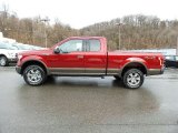 2016 Ruby Red Ford F150 Lariat SuperCab 4x4 #110524238