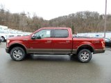 2016 Ruby Red Ford F150 Lariat SuperCrew 4x4 #110524234