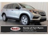 2016 Lunar Silver Metallic Honda Pilot LX #110524041