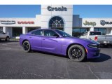 2016 Plum Crazy Pearl Dodge Charger R/T #110586382