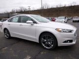 2016 White Platinum Tri-Coat Metallic Ford Fusion Titanium AWD #110586303