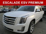 2016 Crystal White Tricoat Cadillac Escalade ESV Premium 4WD #110586073