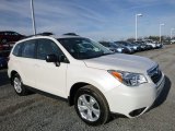 2016 Crystal White Pearl Subaru Forester 2.5i #110637232