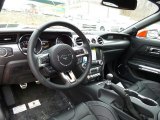2016 Ford Mustang GT Premium Coupe Ebony Recaro Sport Seats Interior