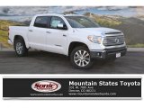 2016 Super White Toyota Tundra Limited CrewMax 4x4 #110642346