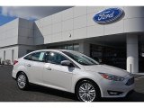 2016 Ford Focus White Platinum