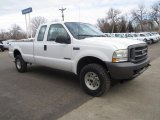 2002 Ford F250 Super Duty XL SuperCab 4x4 Front 3/4 View