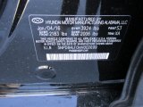 2017 Elantra Color Code for Black - Color Code: S3