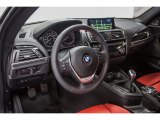 2016 BMW 2 Series 228i Coupe Coral Red Interior