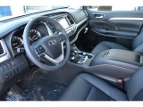 2016 Toyota Highlander XLE AWD Black Interior