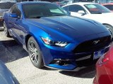 2016 Deep Impact Blue Metallic Ford Mustang GT Coupe #110697609