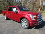 2016 Ford F150 Platinum SuperCrew Front 3/4 View