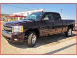 2008 Dark Cherry Metallic Chevrolet Silverado 1500 LT Extended Cab #11049531