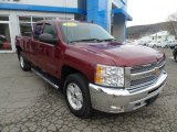 2013 Chevrolet Silverado 1500 LT Extended Cab 4x4 Front 3/4 View
