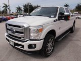 2016 Ford F250 Super Duty Platinum Crew Cab 4x4 Front 3/4 View