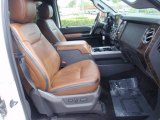 2016 Ford F250 Super Duty Platinum Crew Cab 4x4 Front Seat