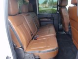 2016 Ford F250 Super Duty Platinum Crew Cab 4x4 Rear Seat