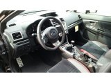 2016 Subaru WRX STI Carbon Black Interior