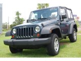2008 Steel Blue Metallic Jeep Wrangler X 4x4 #11051289
