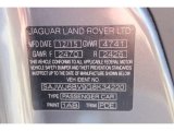 2016 F-TYPE Color Code for Ammonite Grey Metallic - Color Code: 1AB
