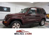 2004 Deep Molten Red Pearl Jeep Liberty Limited 4x4 #110804088