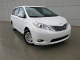 2016 Blizzard Pearl Toyota Sienna XLE Premium #110804216