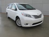 2016 Blizzard Pearl Toyota Sienna Limited #110804214
