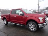 2016 Ruby Red Ford F150 Lariat SuperCab 4x4 #110804182