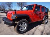 2016 Firecracker Red Jeep Wrangler Unlimited Sport 4x4 #110816704
